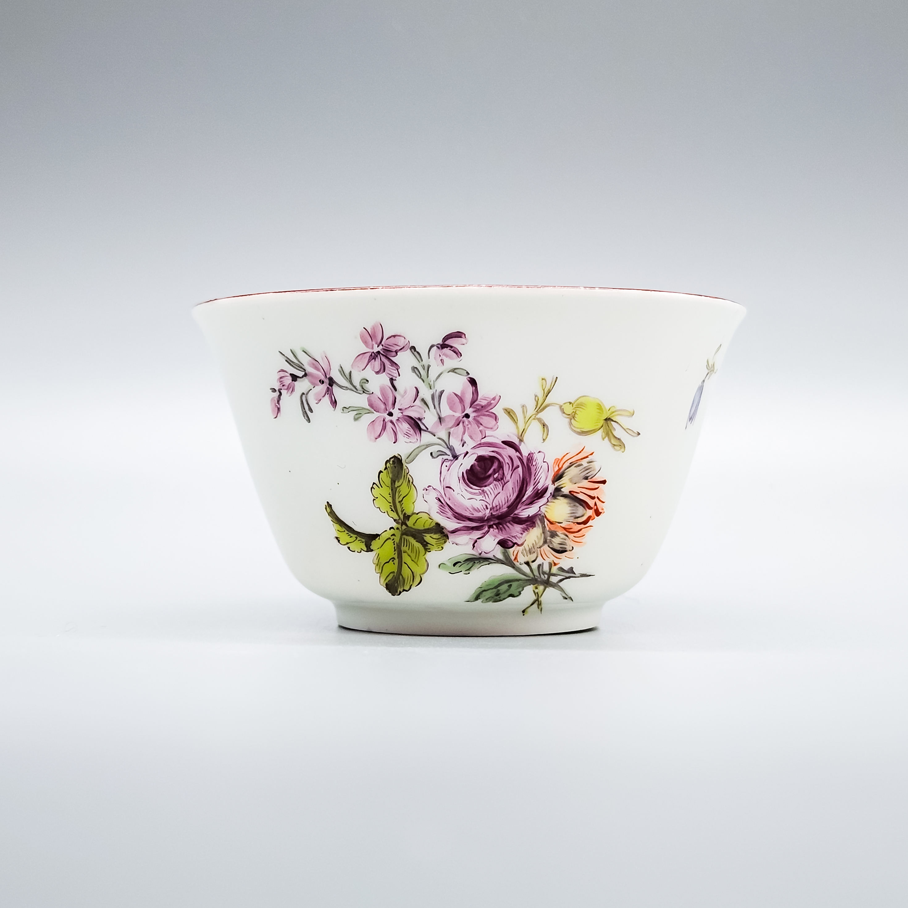 Chelsea teabowl, circa 1755