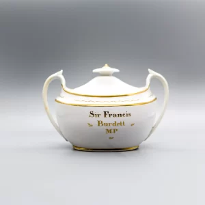 Ridgway electioneering sucrier and cover, Sir Francis Burdett MP, circa 1810