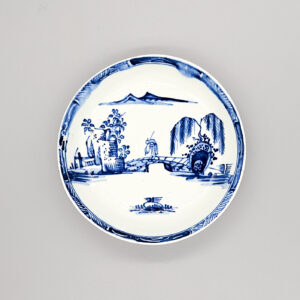 A rare Vauxhall saucer, circa 1755