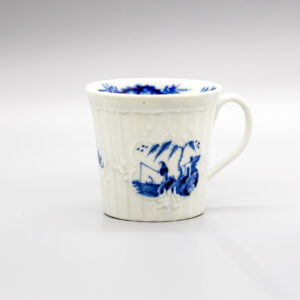 Worcester coffee cup, circa 1756