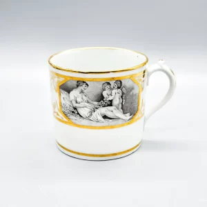 A Miles Mason coffee can, circa 1805