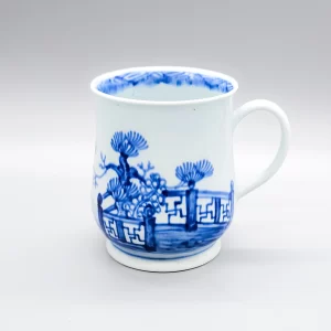 A fine Vauxhall small bell-shaped mug, circa 1756