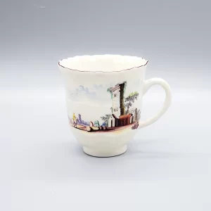 A rare Chelsea cup, circa 1752