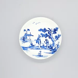 A rare Vauxhall saucer, circa 1755