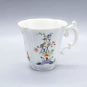 A rare early Worcester tall coffee cup, circa 1753