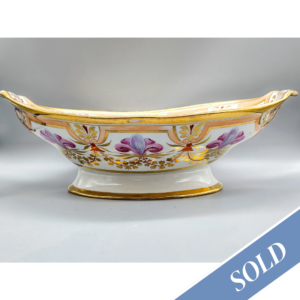 A Miles Mason or Coalport comport, circa 1805