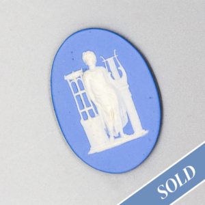 Wedgwood blue jasper cameo, late 18th century