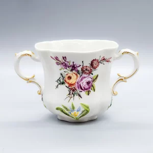An unusual Chelsea two-handled cup, circa 1760