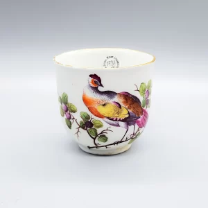 A Chelsea cup, possibly for chocolate, circa 1755