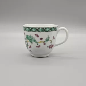 A good Bow coffee cup, circa 1754