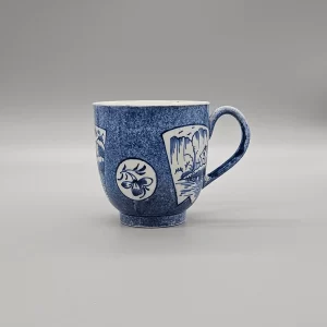 A Worcester coffee cup, circa 1765