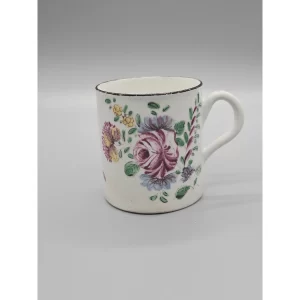 A Bow coffee can or small mug, circa 1760
