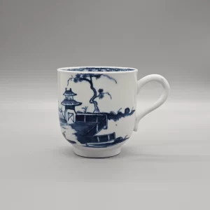 A rare Worcester large cup, circa 1760