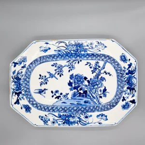 A small Bow platter, circa 1752