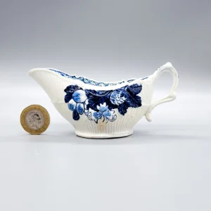 A small Derby creamer or butter boat, circa 1760