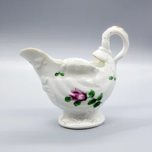 A small Worcester sauce or cream boat, circa 1775