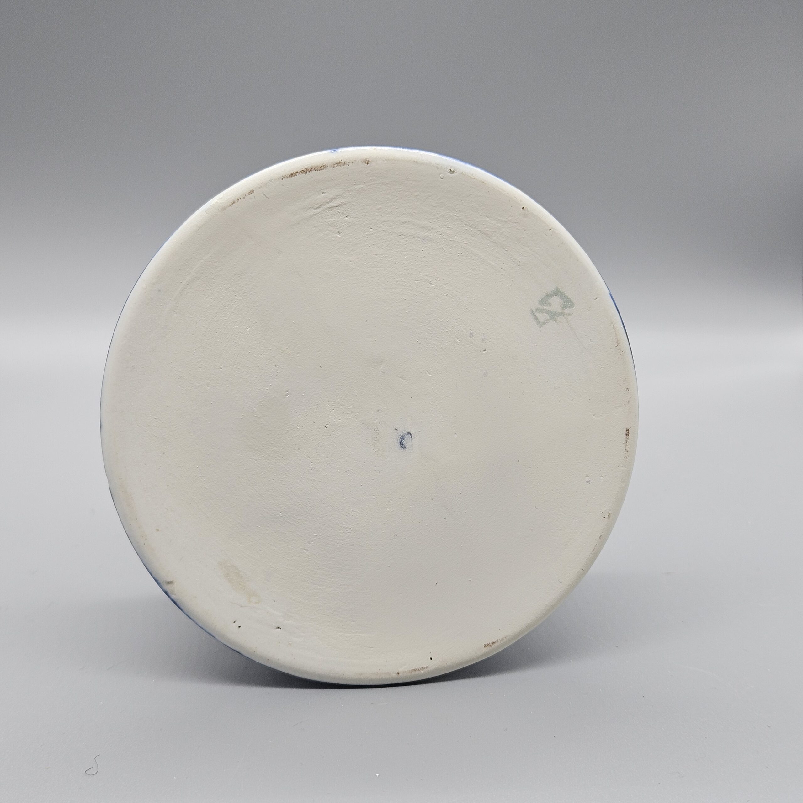 A rare Caughley inkwell and liner, circa 1775-80 - Jill Gosling Ceramics