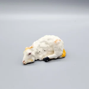 A rare Derby sheep, circa 1770