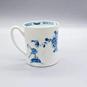 A fine Worcester coffee can, circa 1755