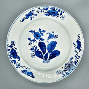 A Bow plate, circa 1750-52
