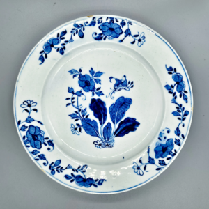 A Bow plate, circa 1750-52